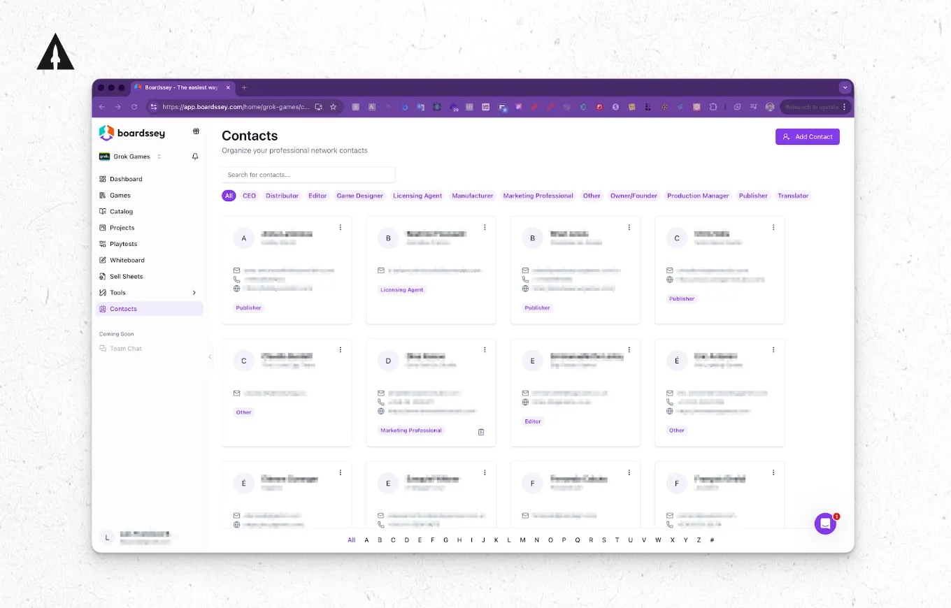 boardessy contacts