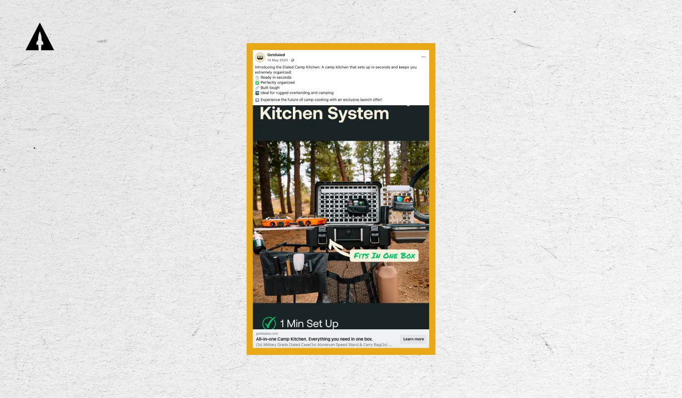 camp product ads