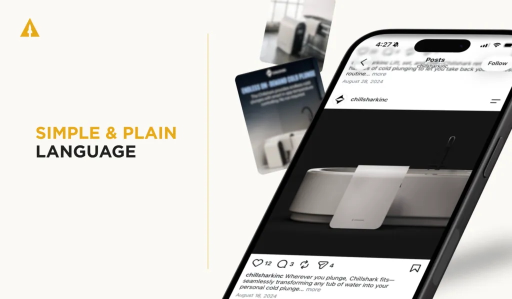 Chillshark ad creative salience example