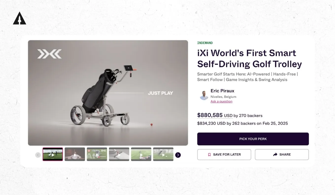 How to Launch a Successful Kickstarter_Golf