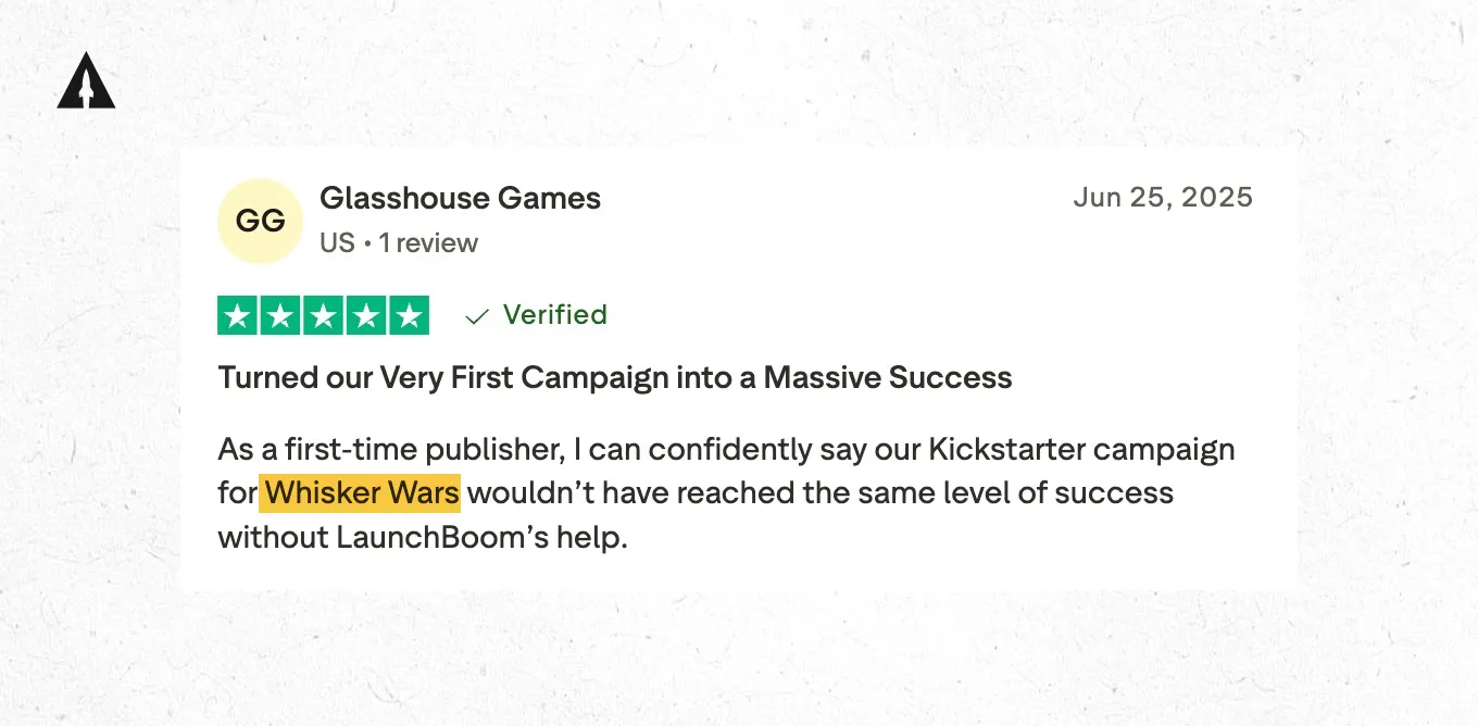 launchboom reviews glasshouse games