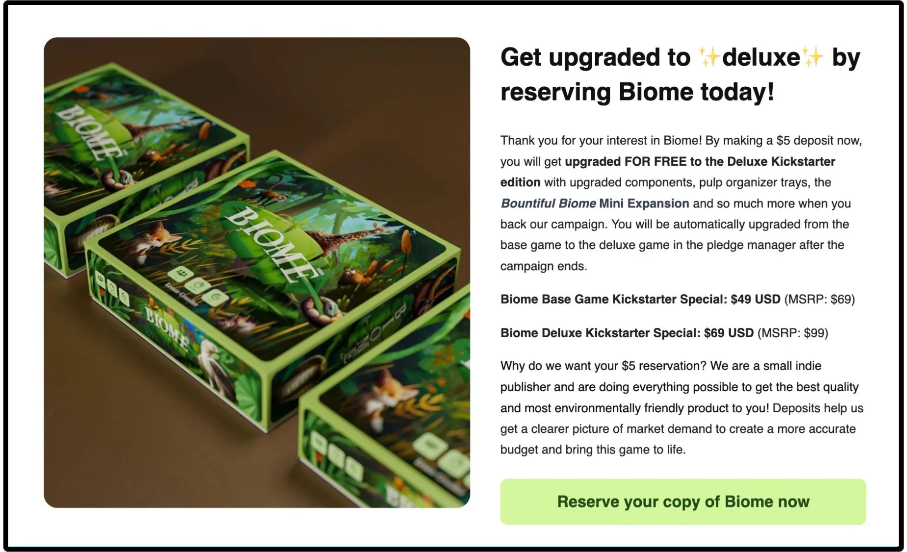 reservation bridge biome
