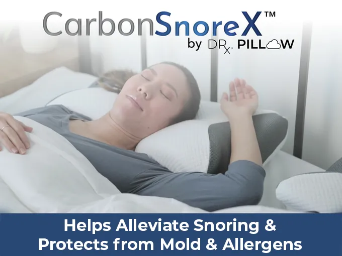 CARBON SNOREX PILLOW