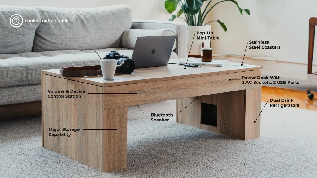 THE COOLEST COFFEE TABLE