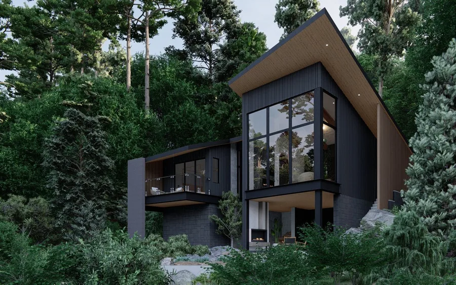 A Cypress Resort cabin among the trees