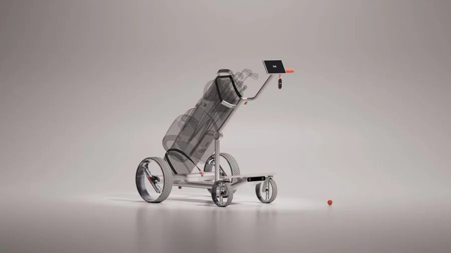 The iXi self-driving golf trolley