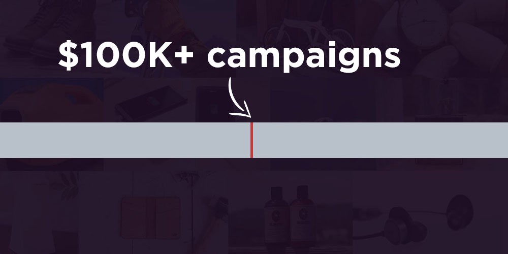 Why only 1.8% of Kickstarter campaigns reach $100k