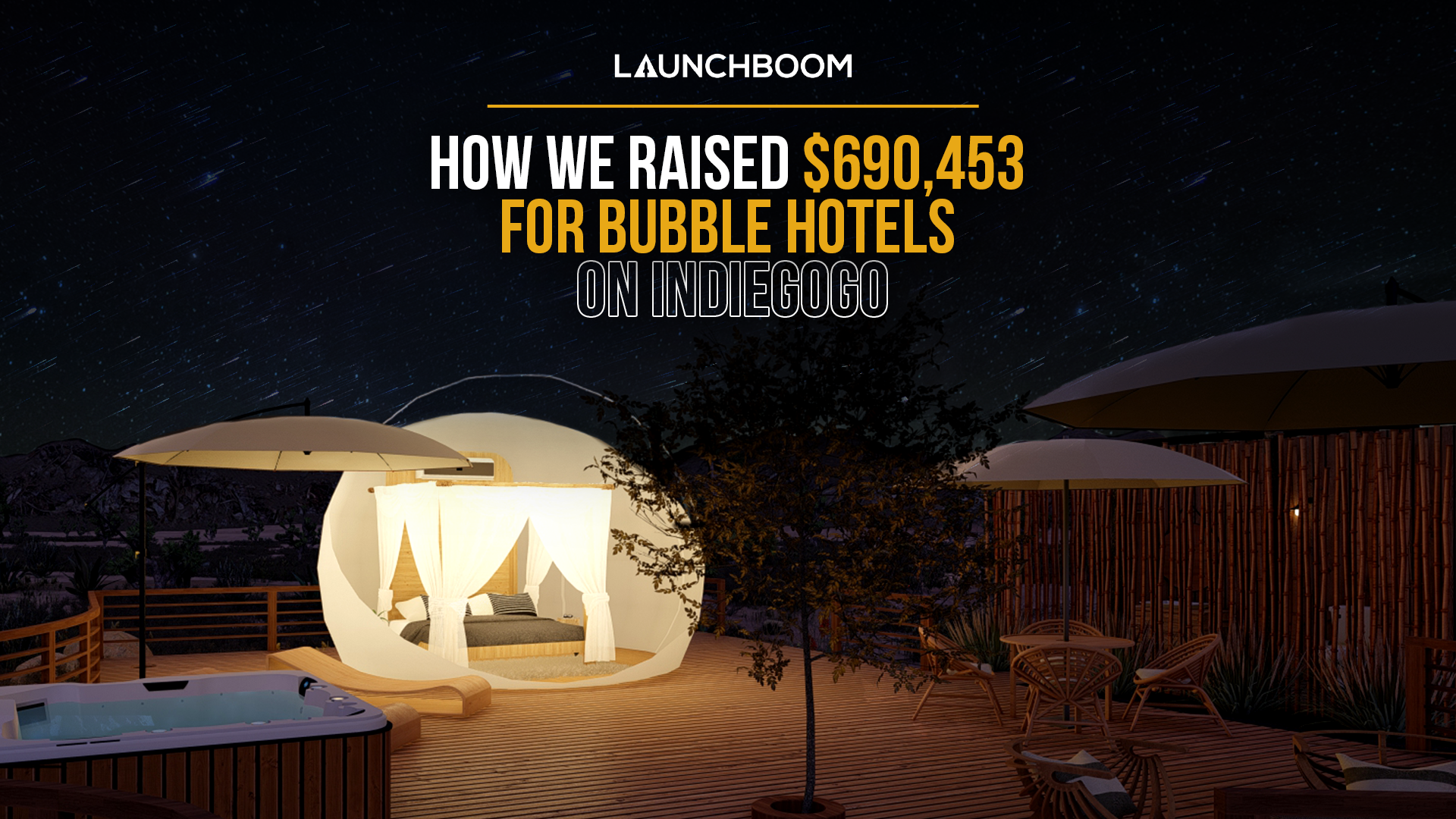 How we raised $690,453 for Bubble Hotels on Indiegogo [CASE STUDY]