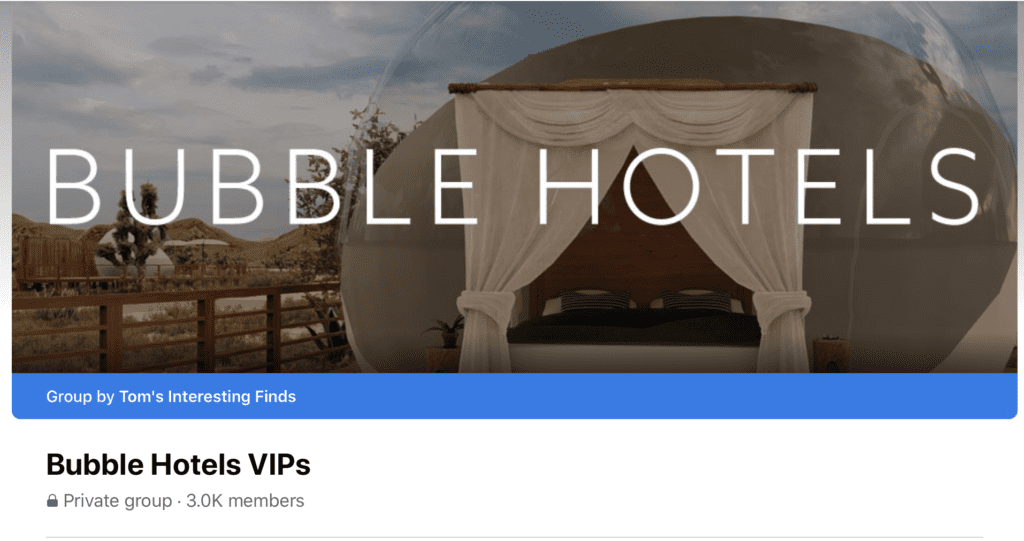 Bubble Hotels 3