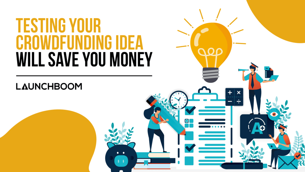 run a crowdfunding test