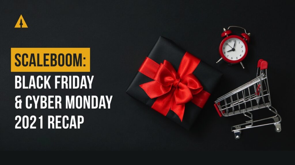 ScaleBoom: Black Friday and Cyber Monday 2021 Recap