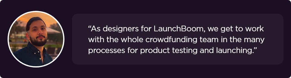 Meet the team LaunchBoom designers Randy