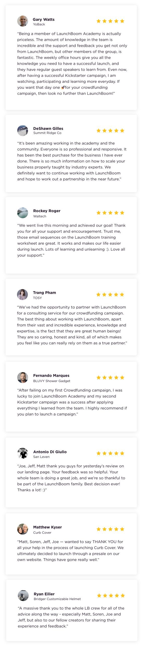 LaunchBoom - Indiegogo & Kickstarter Marketing Strategy