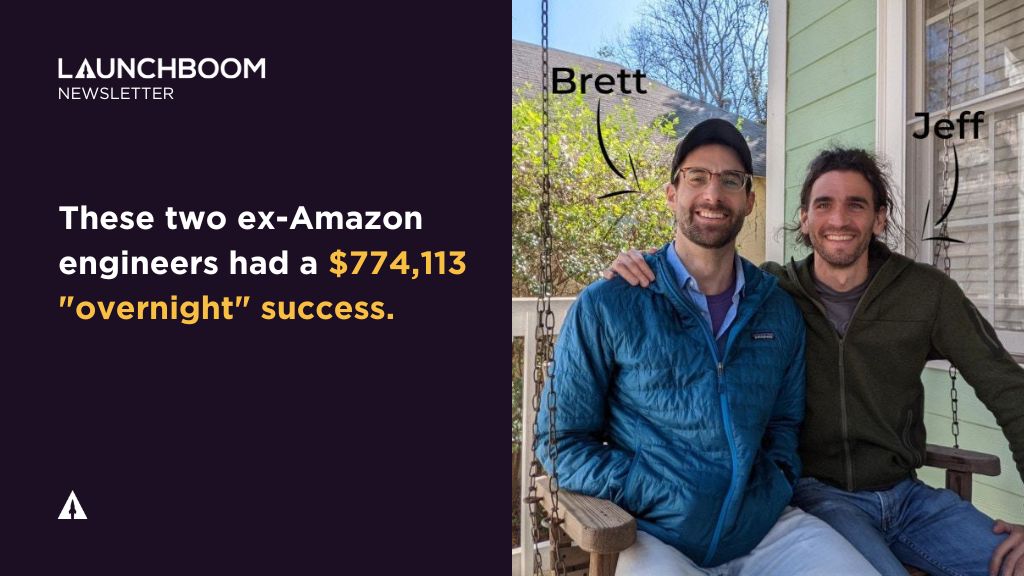 LBN #1 – Tandem Shower by Boona and their $774,113 “overnight” success