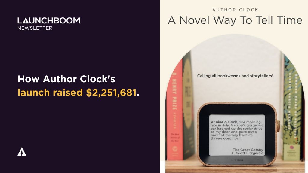 LBN #6 – How we validated demand for Author Clock then launched a $2,251,681 campaign