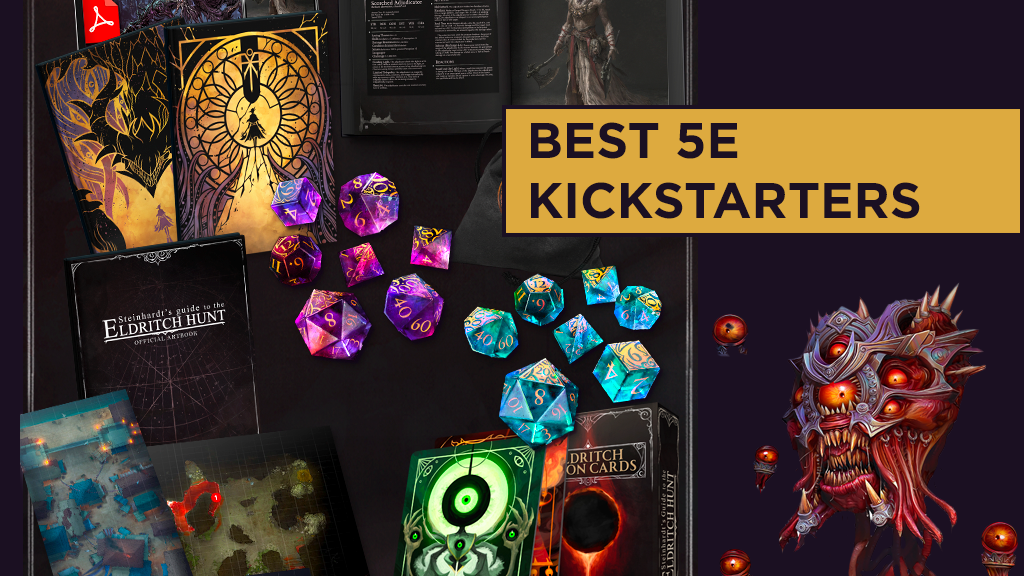 Best Dungeons and Dragons 5e Kickstarters