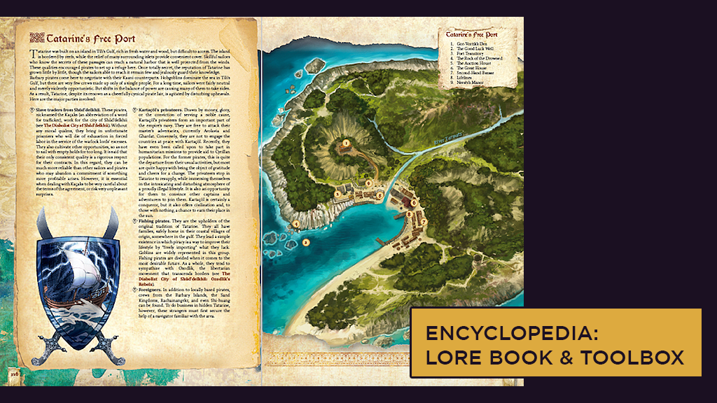 Encyclopedia Lore Book & Toolbox