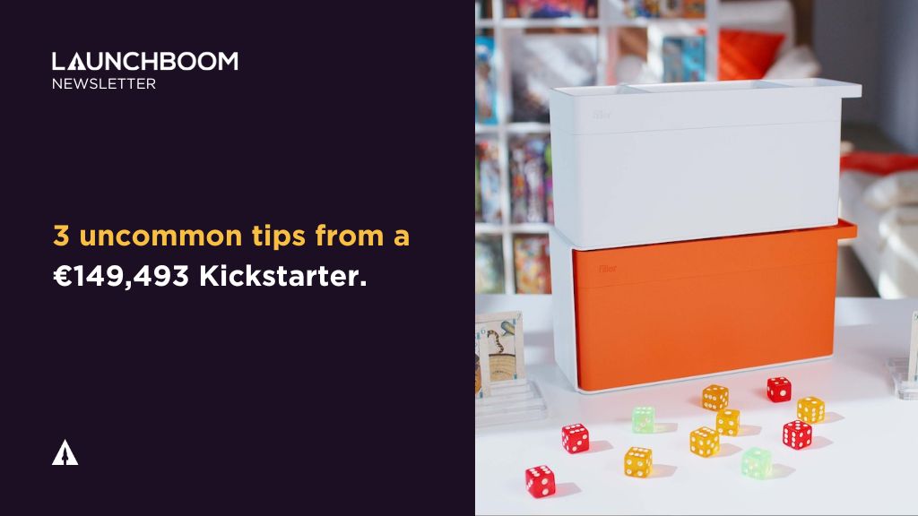 LBN #18 – 3 uncommon tips from FILLER and their €149,493 Kickstarter