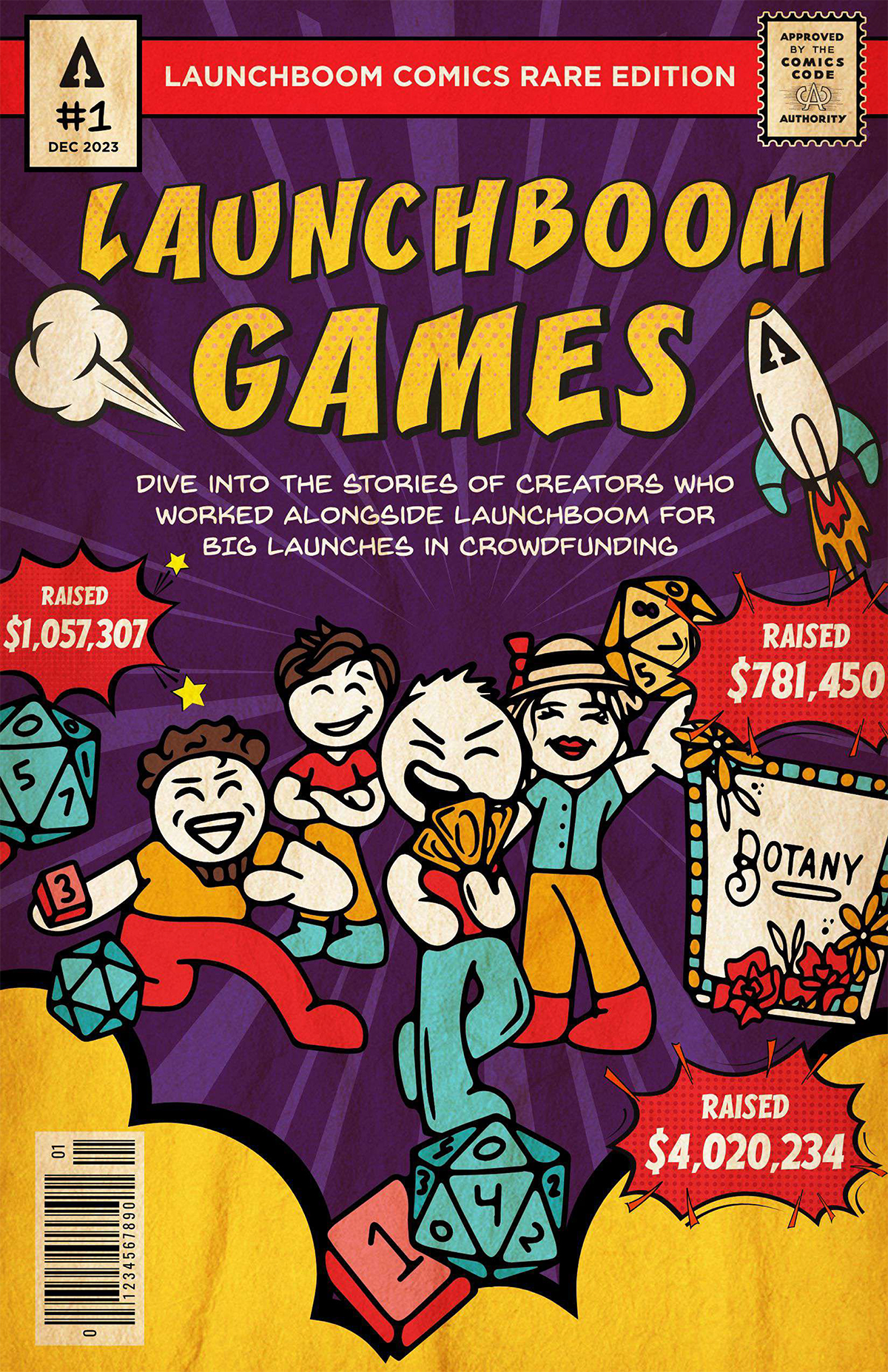 LaunchBoom Games Comic Edition 1