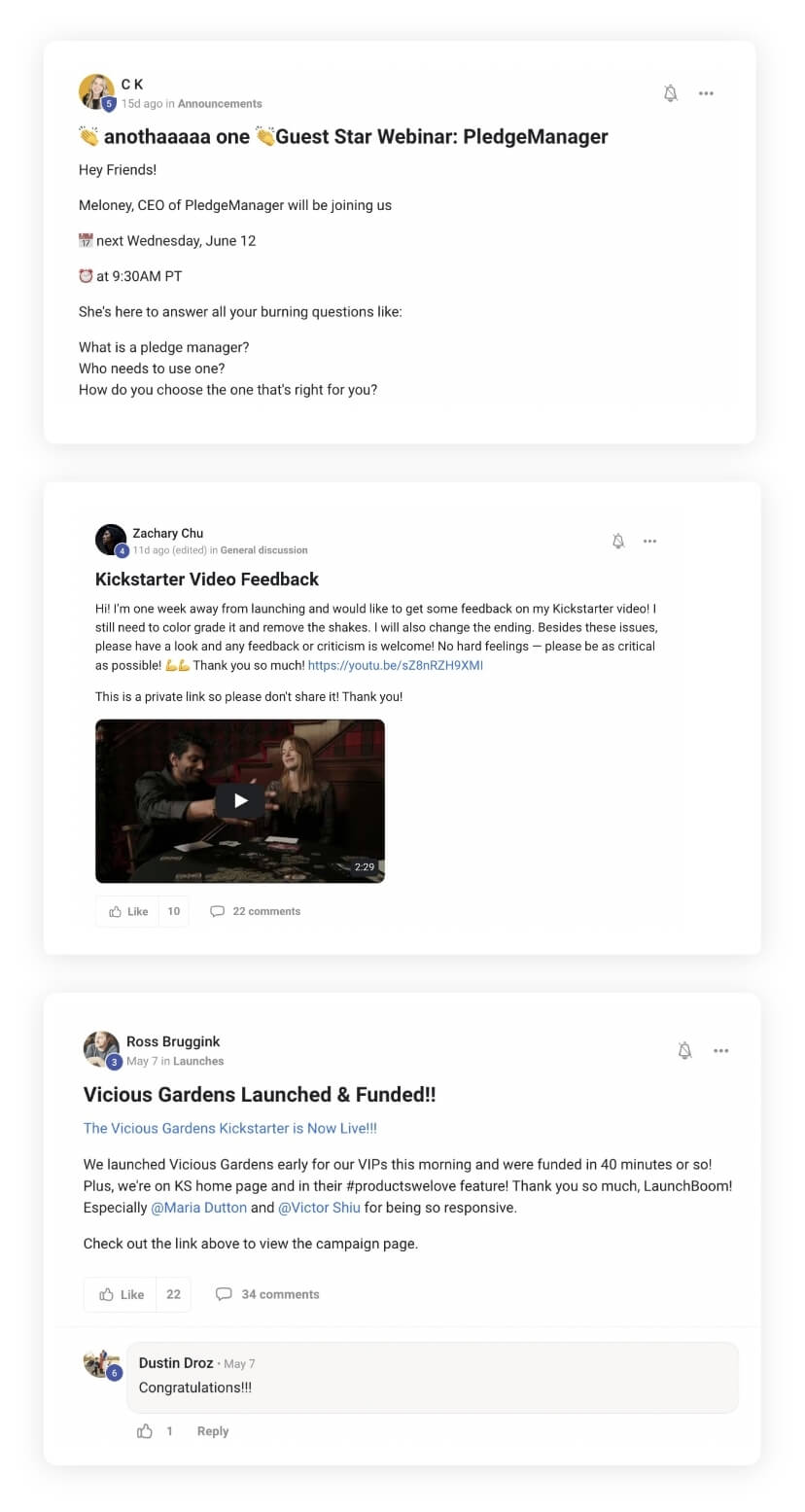 LaunchBoom - Indiegogo & Kickstarter Marketing Strategy