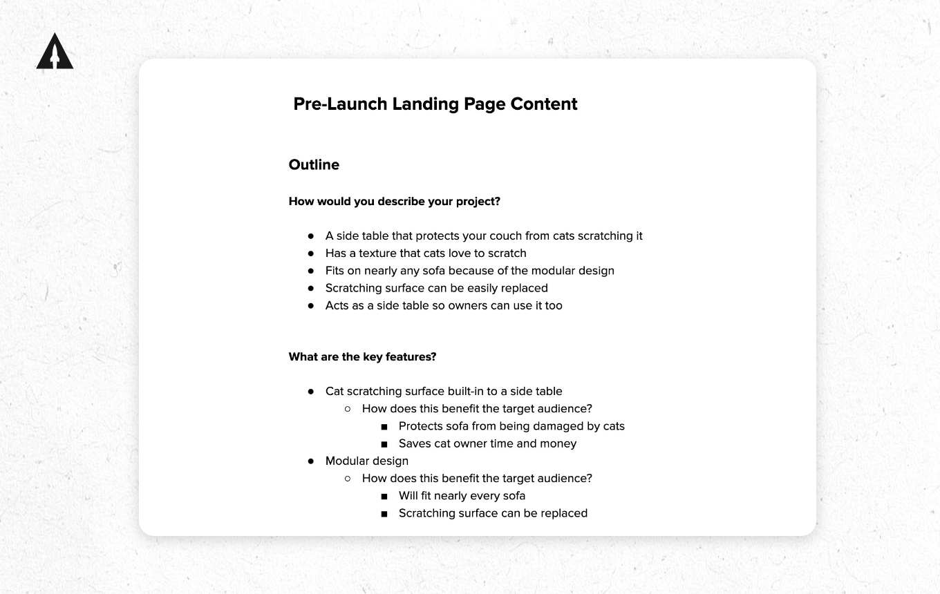 kickstarter prelaunch guide